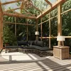 Image de Salon de jardin Vidaxl resine tressee gris 6 pieces x 70 x 52.5 6 personnes