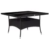 Image de Table a manger fixe sans tiroir 4 personnes rond en Resine L 120 cm