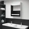 Image de Armoire de salle de bain à miroir LED 50x13,5x60 cm