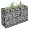 Image de vidaXL Gabion plantenbak verhoogd 90x30x60 cm gegalvaniseerd staal145630