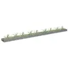 Image de vidaXL Lit Surélevé à Gabion Jardinière à Gabion Patio Terrasse Jardin Extérieur Parterre de Fleurs Plantes Acier Galvanisé 145640
