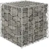 Image de Vidaxl Jardinière Surélevée Gabion Cube, Fil d'Acier, 50x50x50 Cm