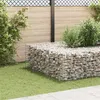Image de vidaXL Gabion plantenbak verhoogd kubus 60x60x60 cm staaldraad145651