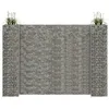 Image de vidaXL Jardinière à Gabion en H Panier de Gabion Parterre Surélevé de Fleurs Plantes Jardin Terrasse Extérieur Fil d'Acier 145664