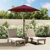 Image de vidaXL Parasol 200x224 cm aluminium bordeauxrood47208