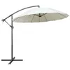 Image de Parasol droit vidaxl mat en aluminium 300 x 300 rond toile en polyester