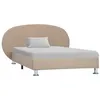 Image de Cadre de lit sans matelas cappuccino similicuir 100x200 cm
