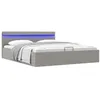 Image de Cadre de lit à rangement hydraulique sans matelas 180x200 cm