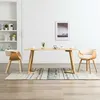 Image de Lot de 2 chaise vidaxl interieur pliable en bois H. 72 cm beige