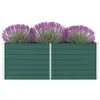 Image de Jardinière 160 x 80 x 45 cm Acier galvanisé Vert