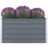 Image de Jardinière 100 x 100 x 45 cm Acier galvanisé Gris