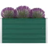 Image de vidaXL Jardinière Bac à Plante Pot à Fleurs Bac à Fleurs Légumes Herbes Véranda Jardin Patio Extérieur 100x100x45 cm Acier 47025