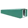 Image de vidaXL Abri de jardin Vert 257x779x181 cm Acier galvanisé
