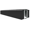 Image de vidaXL Abri de jardin Anthracite 257x779x181 cm Acier galvanisé
