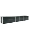Image de Lit surélevé de jardin Acier galvanisé 480x80x77 cm Anthracite