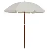 Image de vidaXL Parasol de Jardin avec Mât en Acier, Pare-soleil de Patio, Abri de Soleil, Parasol de Terrasse Arrière-cour 47798
