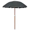 Image de vidaXL Parasol de Jardin avec Mât en Acier, Pare-soleil de Patio, Abri de Soleil, Parasol de Terrasse Arrière-cour 47804