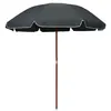 Image de vidaXL Parasol de Jardin avec Mât en Acier, Pare-soleil de Patio, Abri de Soleil, Parasol de Terrasse Arrière-cour 47805