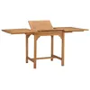 Image de Table extensible de jardin (110 160)x80x75 cm Teck solide