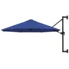 Image de Parasol deporte vidaxl mat en metal 300 x 300 rond toile en polyester
