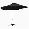 Image de vidaXL Parasol d'Extérieur et Poteau en Aluminium, Pare-soleil de Patio, Abri de Soleil, Parasol de Terrasse Extérieur, 460 47302