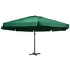 Image de vidaXL Parasol de Jardin avec Mât en Aluminium, Pare-soleil de Patio, Abri de Soleil, Parasol de Terrasse Arrière-cour 47371
