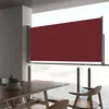 Image de vidaXL Tuinscherm uittrekbaar 60x300 cm rood48357