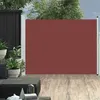 Image de vidaXL Tuinscherm uittrekbaar 140x500 cm bruin48399