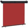 Image de vidaXL Balkonscherm 175x250 cm rood48439