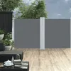 Image de Auvent latéral rétractable Anthracite 120 x 600 cm