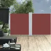 Image de vidaXL Windscherm uittrekbaar 120x600 cm bruin48451