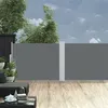 Image de Auvent latéral rétractable Anthracite 120 x 1000 cm