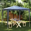 Image de vidaXL Tente de Réception Tonnelle de Patio Chapiteau de Jardin Pavillon d'Extérieur Belvédère de Terrasse 48502
