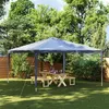 Image de vidaXL Partytent 4x4 m blauw48503