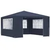 Image de vidaXL Tente de Réception avec Parois Belvédère Tonnelle Pavillon Chapiteau Mariage Barbecue Voyage de Camping Mariage 48526