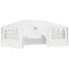 Image de vidaXL Partytent met zijwanden professioneel 90 g/m² 4x6 m wit48527