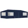 Image de vidaXL Partytent met zijwanden professioneel 90 g/m² 4x9 m blauw48530