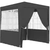 Image de vidaXL Tente de Réception avec Parois Latérales Belvédère Tonnelle Pavillon Chapiteau Mariage Barbecue Voyage de Camping 48533