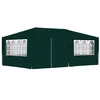 Image de vidaXL Partytent met zijwanden professioneel 90 g/m² 4x6 m groen48538