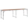 Image de Table pliable de camping Aluminium 240x60 cm