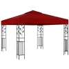 Image de vidaXL Prieel 3x3 m wijnrood47947