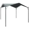 Image de Auvent tente belvédère 3x3 m Acier Anthracite