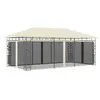 Image de vidaXL Prieel met klamboe 6x3x2,73 m cràme47971