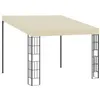 Image de vidaXL Wandprieel 3x3 m stof cràmekleurig47987