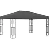 Image de vidaXL Prieel 3x4 m stof antraciet48008