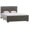 Image de vidaXL Bedframe stof grijs 120x200 cm286831