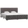 Image de vidaXL Bedframe fluweel grijs 160x200 cm286833