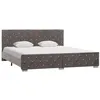 Image de vidaXL Bedframe fluweel grijs 180x200 cm286834