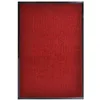Image de vidaXL Paillasson Tapis d'Entrée Tapis de Porte Tapis de Bureau Tapis Antidérapant Anti-Poussière Pêche Saleté Maison Rouge 117x220 cm PVC