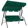 Image de vidaXL Balancelle de jardin Vert 170 x 110 x 153 cm Tissu